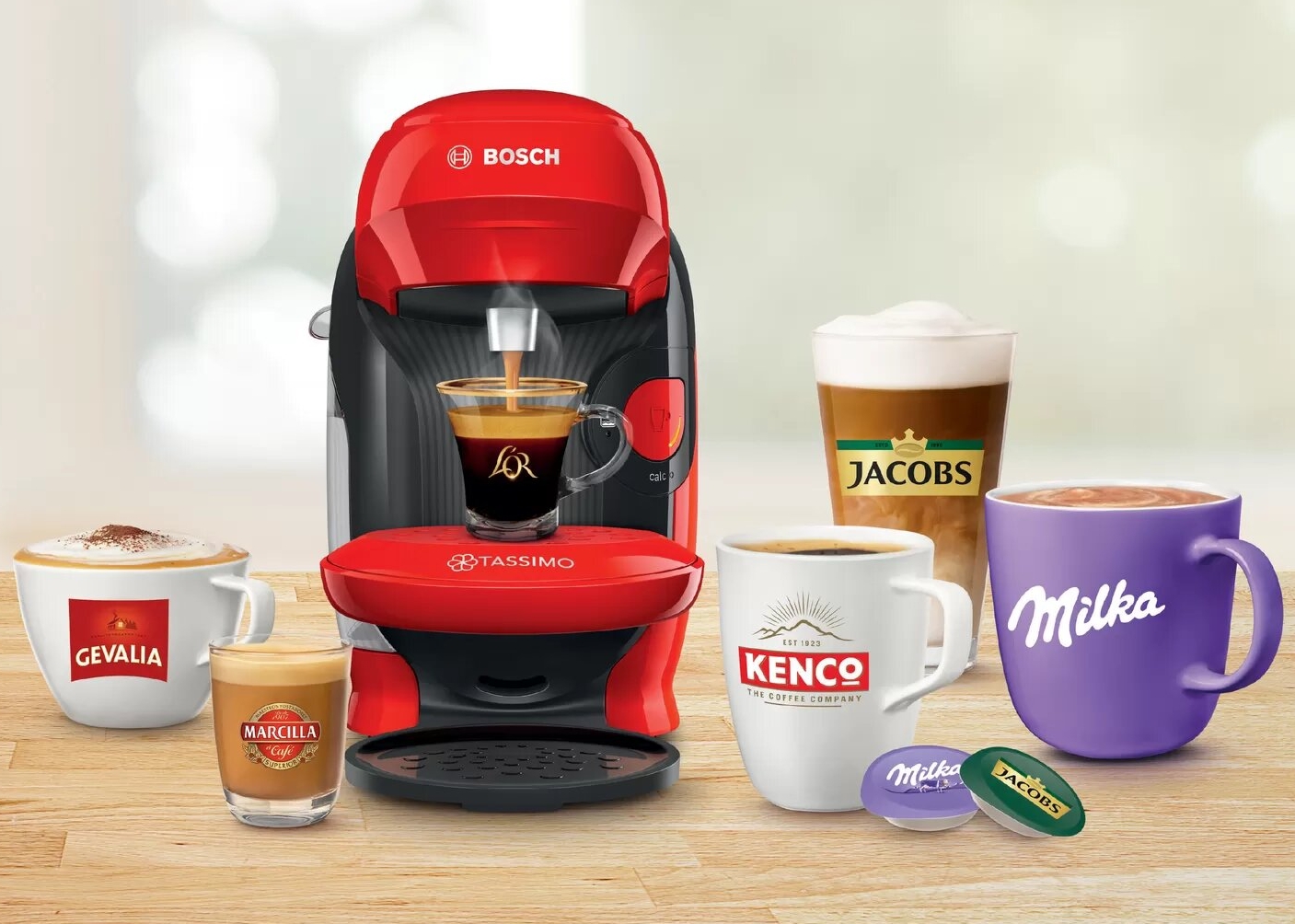 Aparat de cafea Cu capsule Bosch TAS1103 / 3.3 bar / Cu capsule photo 6