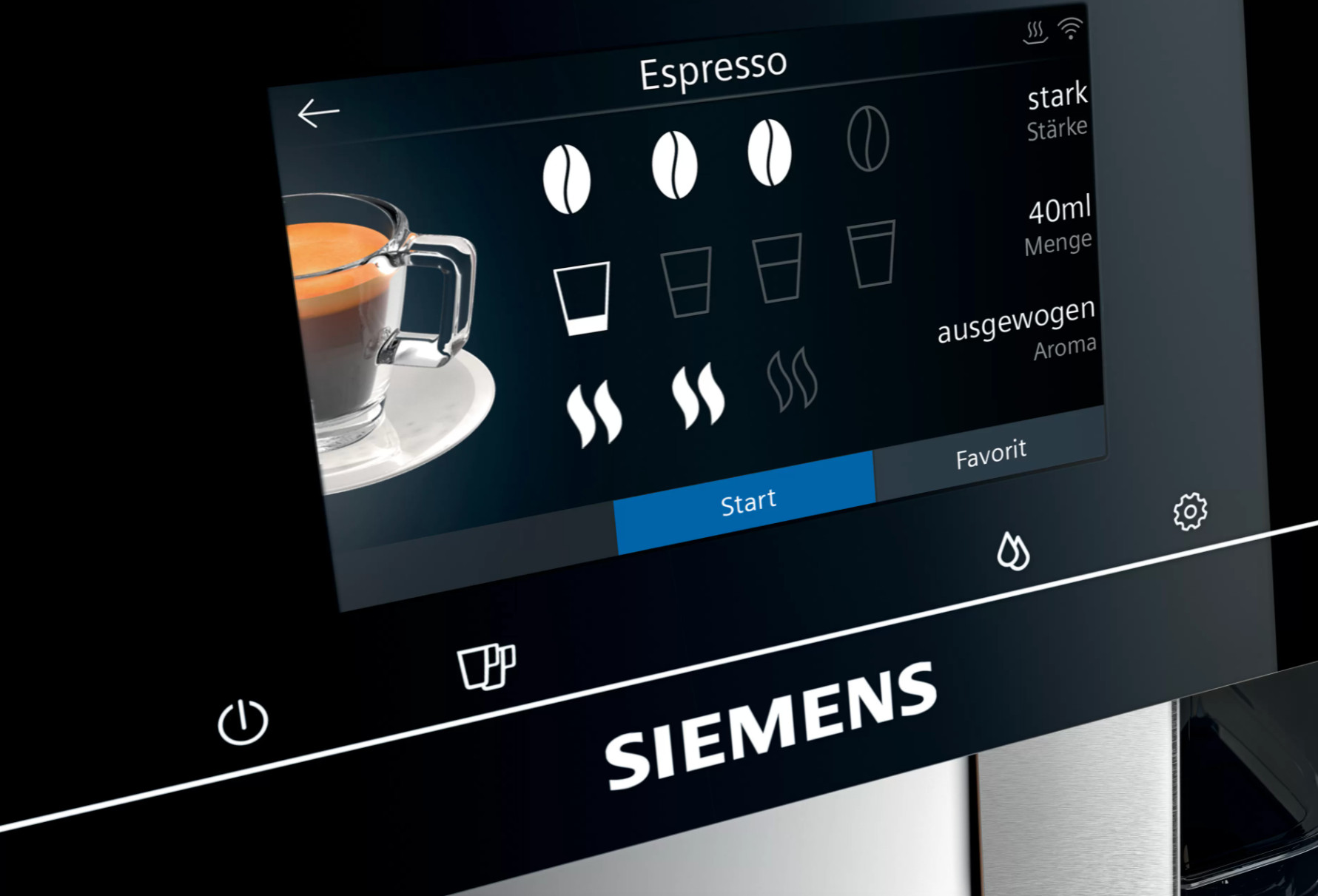 Aparat de cafea Espresso Siemens TQ705R03 / 19 bar / Espresso photo 8