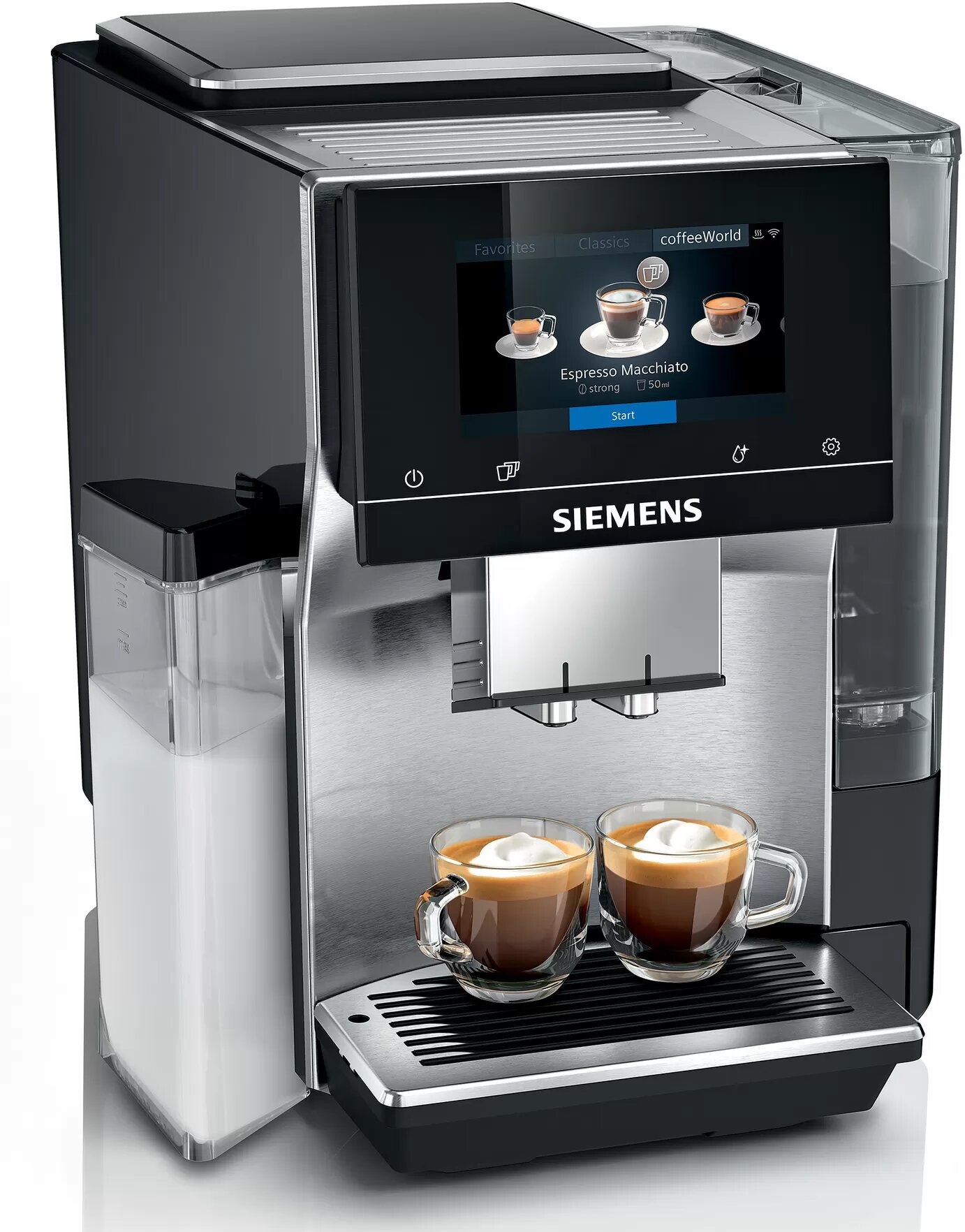Aparat de cafea Espresso Siemens TQ707R03 / 19 bar / Espresso photo 1 Aparat de cafea Espresso Siemens TQ707R03 / 19 bar / Espresso photo 1