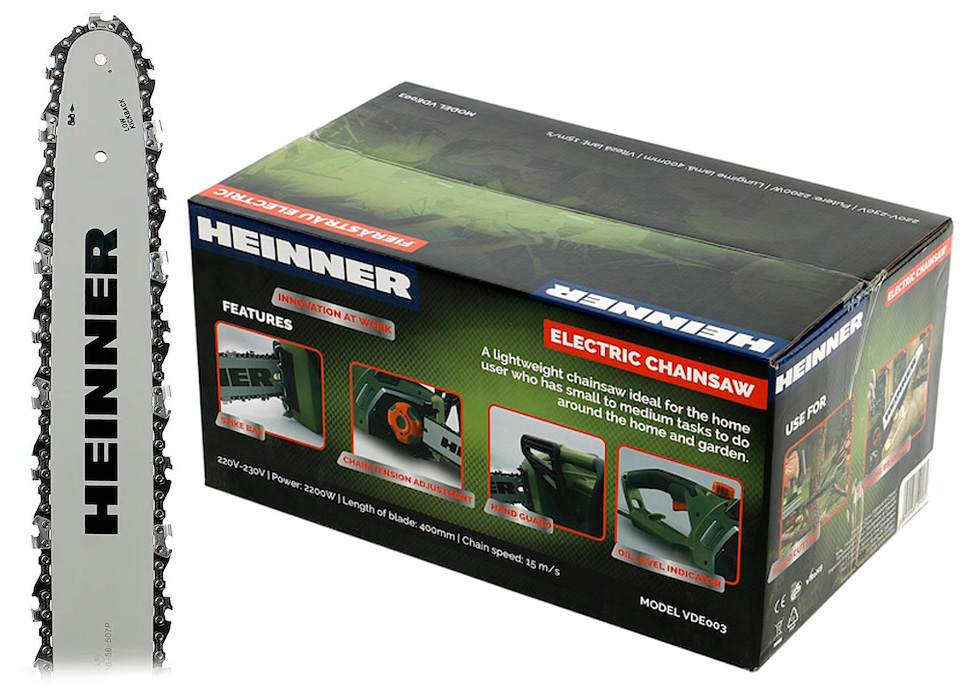 Fierastrau cu lant electric Heiner VDE003 photo 3