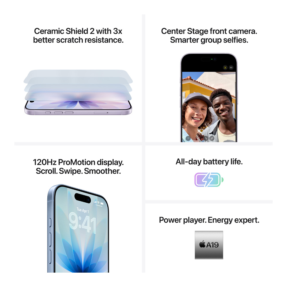 iPhone 17, 256 ГБ, Lavender (MG6M4ZD/A) photo 6