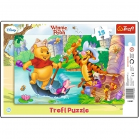 Trefl 31209 Puzzle 15 Frame Winnie The Pooh thumbnav 1