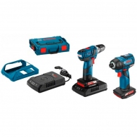 Набор шуруповерт и гайковерт аккумуляторный Bosch Set wireless GSR12V-20 / GDR 12V-100 2x2.5Ah, 06019E0004  thumbnav 2