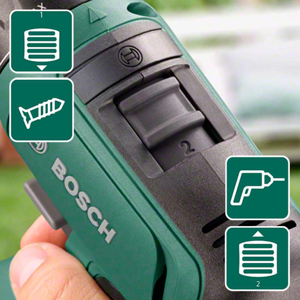 Аккумуляторная дрель-шуруповерт Bosch UniversalDrill 18V 1x1.5Ah, 06039C8004 photo 3