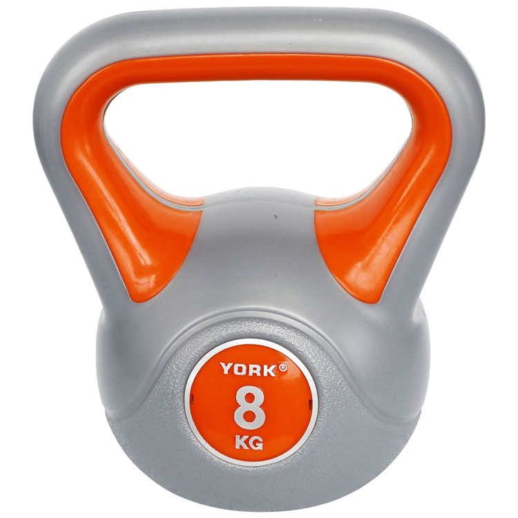 Greutate 8 kg YORK Vinyl Kettlebell photo 2
