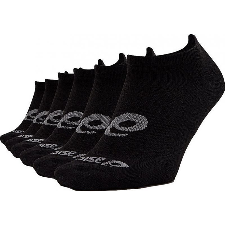 Носки Унисекс Asics 6PPK INVISIBLE SOCK 34-38 Черный photo 1