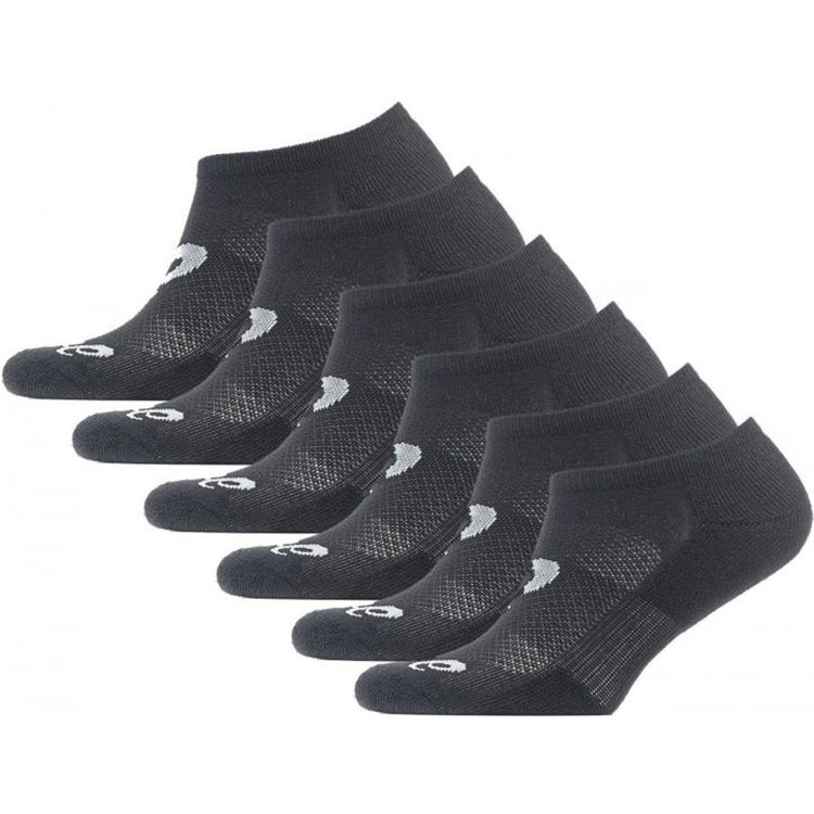 Носки Унисекс Asics 6PPK INVISIBLE SOCK 34-38 Черный photo 2