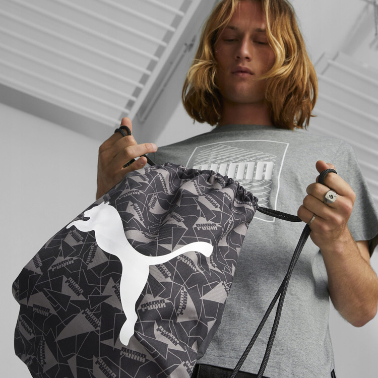 Мешок для обуви  Puma Beta Gym Sack/7889504/Черный/Серый photo 4