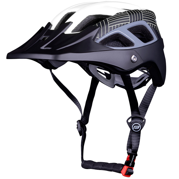 Casca de bicicleta Force AVES MTB Negru-alb 90299904 photo 1 Casca de bicicleta Force AVES MTB Negru-alb 90299904 photo 1