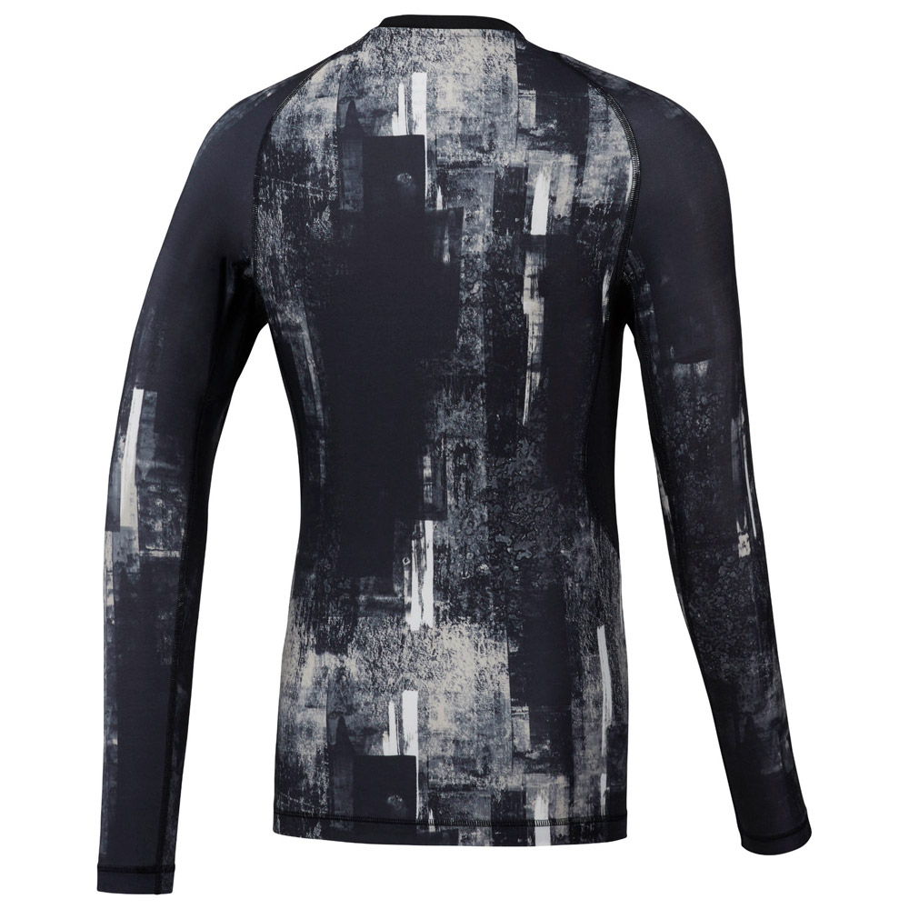 Hanorac pt bărbați Reebok Combat LS RashGuard S Negru photo 6