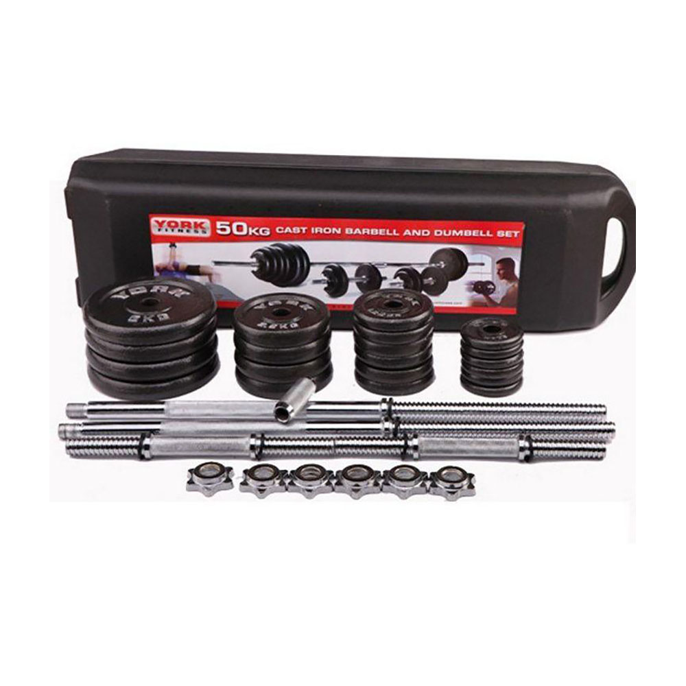 Set gantere si bara LINUO dumbbell-04 photo 2