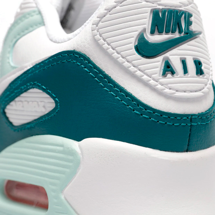 Кроссовки Nike AIR MAX 90 LTR (PS) / Женский / 35 / Белый/Зеленый photo 3