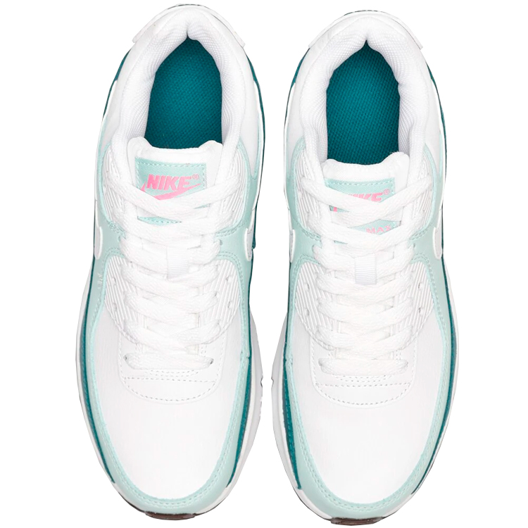 Кроссовки Nike AIR MAX 90 LTR (PS) / Женский / 35 / Белый/Зеленый photo 5