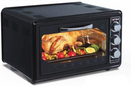 Cuptor electric EFBA 1004, 36 l, 1200 W, Negru photo 2