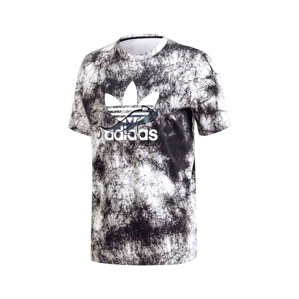 Tricou bărbătesc Adidas T SHIRT AOP S Negru-alb photo 1 Tricou bărbătesc Adidas T SHIRT AOP S Negru-alb photo 1