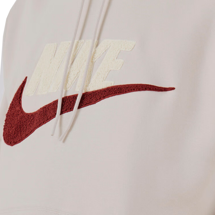 Hanorac pt bărbați Nike M NK CLUB BB PO CHNL FTRA L Alb photo 3
