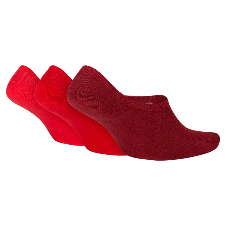 Sosete Unisex Nike U NSW 3PPK FOOTIE SPORTSWEAR M Bordo-rosu photo 2