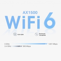 Mesh Wi-Fi 6 система TP-LINK Deco X10 (1-pack)/ AX1500 Dual Band /  2 LAN/WAN Gigabit Port thumbnav 3