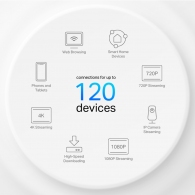 Mesh Wi-Fi 6 система TP-LINK Deco X10 (1-pack)/ AX1500 Dual Band /  2 LAN/WAN Gigabit Port thumbnav 5