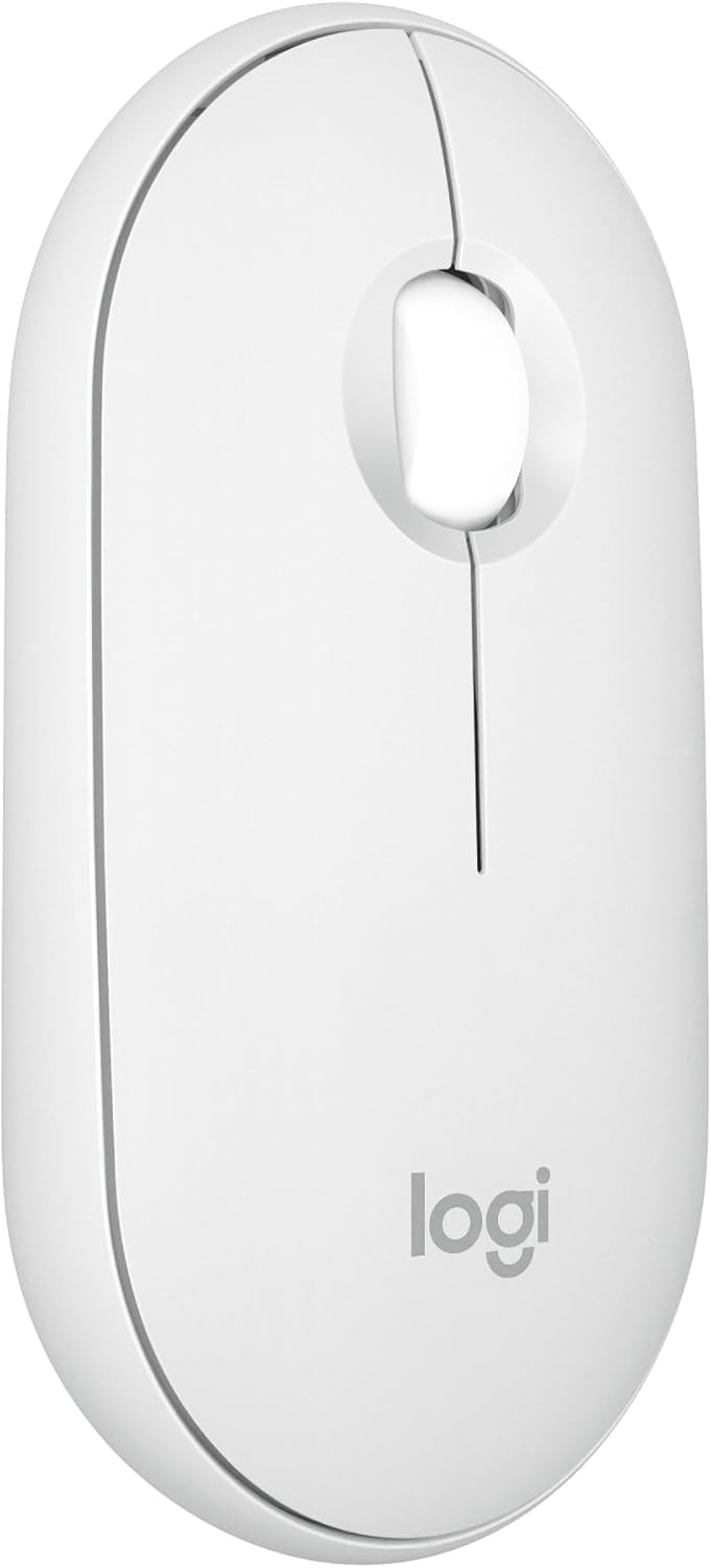 Беспроводная Мышь Logitech Pebble Mouse 2 M350s, Tonal White photo 2