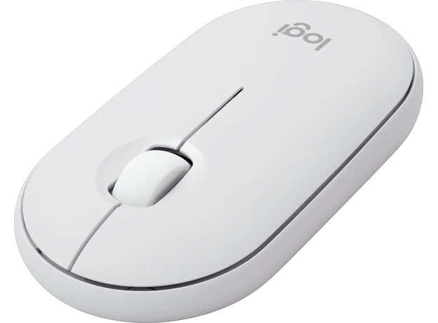 Беспроводная Мышь Logitech Pebble Mouse 2 M350s, Tonal White photo 3