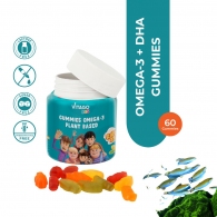 Vitamine Vitago Kids Gummies Plant Based Omega-3+DHA / 60 Jeleuri thumbnav 1