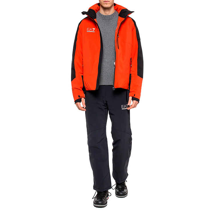 Брюки EA7 EMPORIO ARMANI L Черный Мужской photo 2