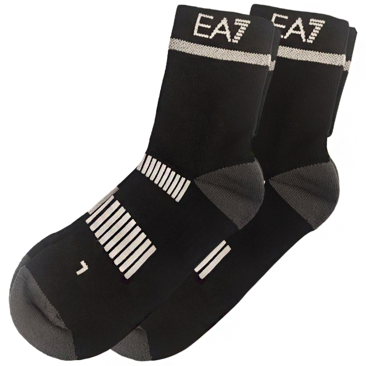 Носки EA7 EMPORIO ARMANI SOCKS RUNNING CRUSHER BI-PACK photo 
