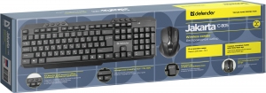 Tastatura + mouse fara fir Defender Jakarta C-805 thumbnav 4
