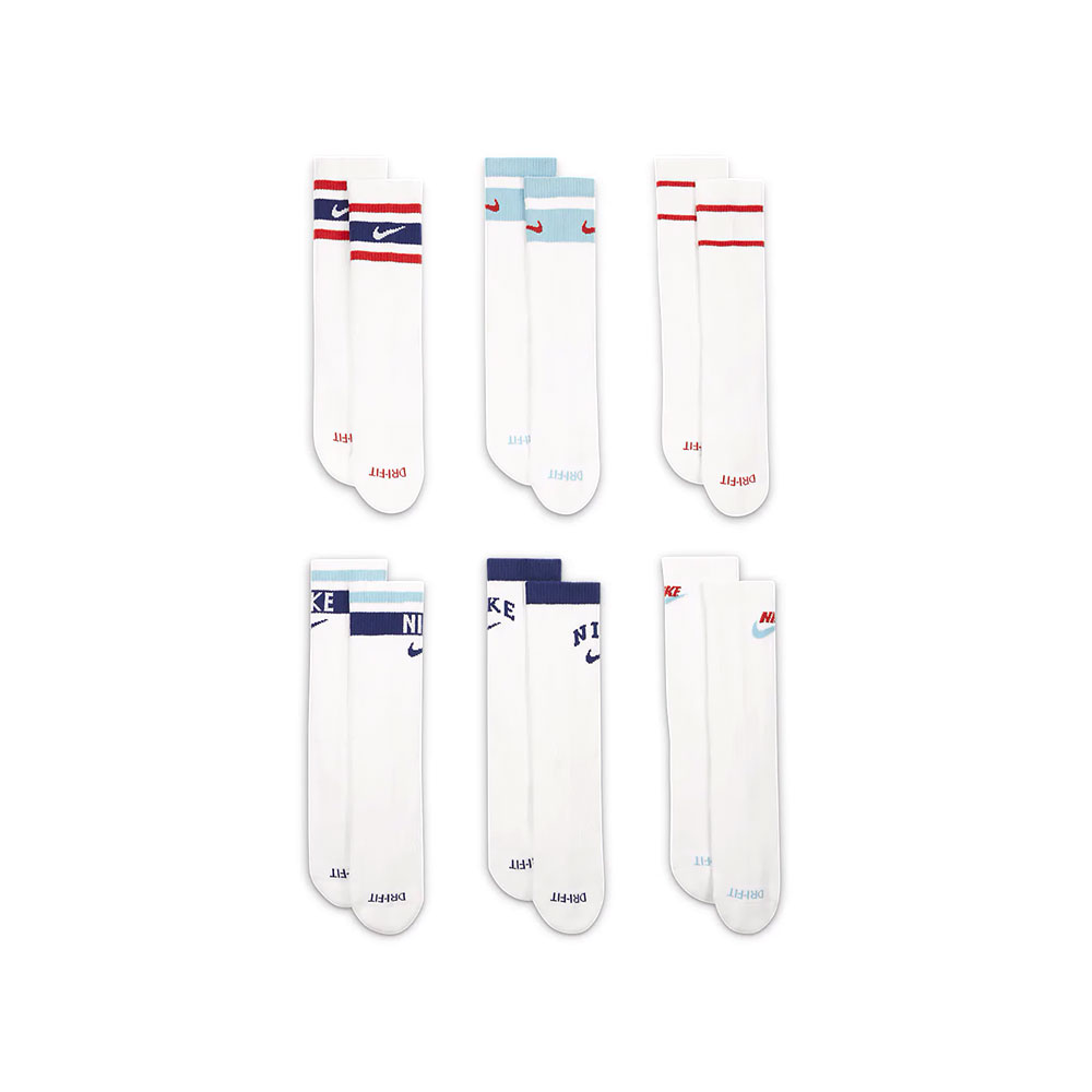 Носки Nike U NK EVERYDAY PLUS CUSH 6PR/DN3899-905/Белый photo 1 Носки Nike U NK EVERYDAY PLUS CUSH 6PR/DN3899-905/Белый photo 1