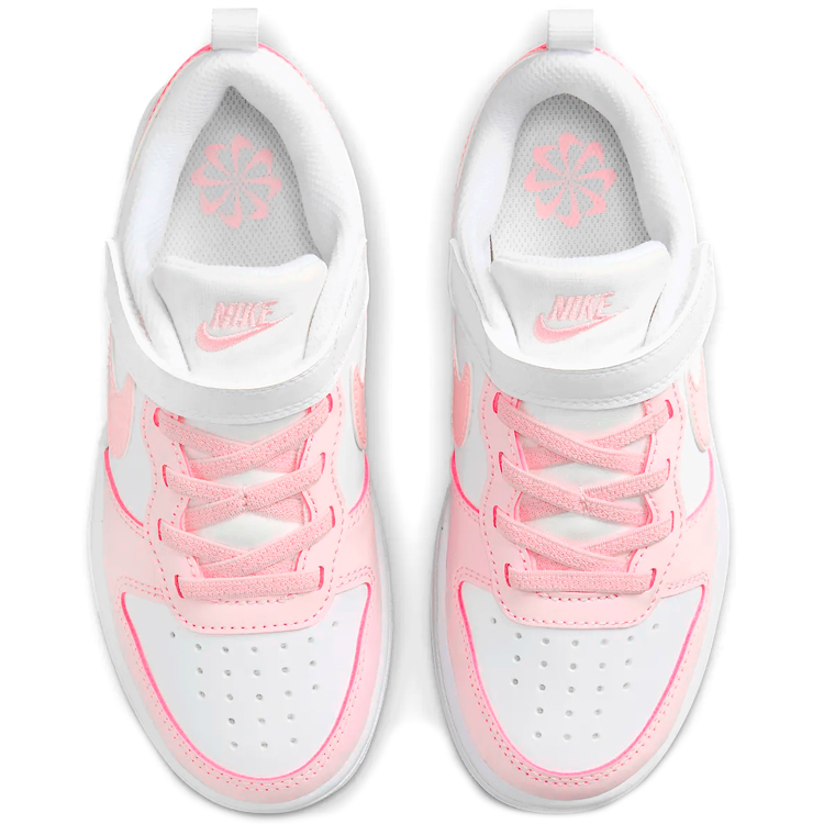 Кроссовки Nike COURT BOROUGH LOW RECRAFT (PS) / Женский / 34 / Белый/Розовый photo 4