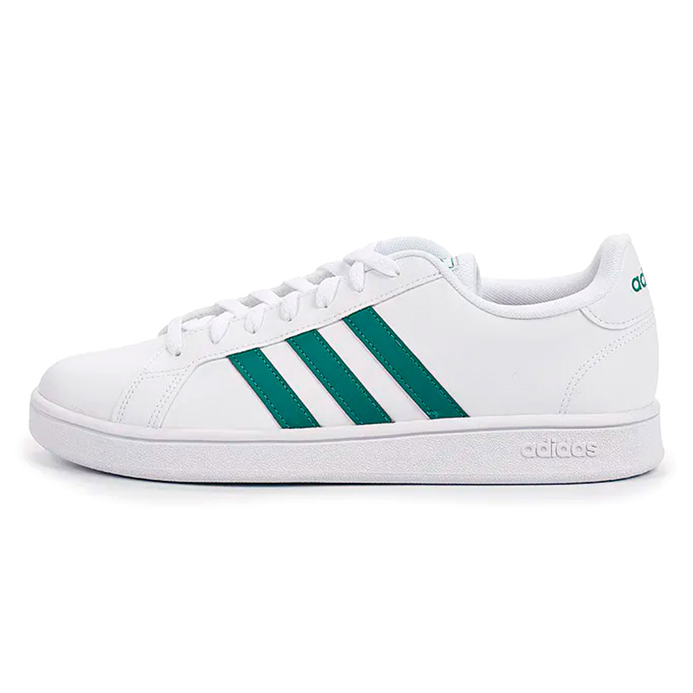 Кроссовки Adidas GRAND COURT BASE / Мужской / 40.5 / Белый/Зеленый photo 1