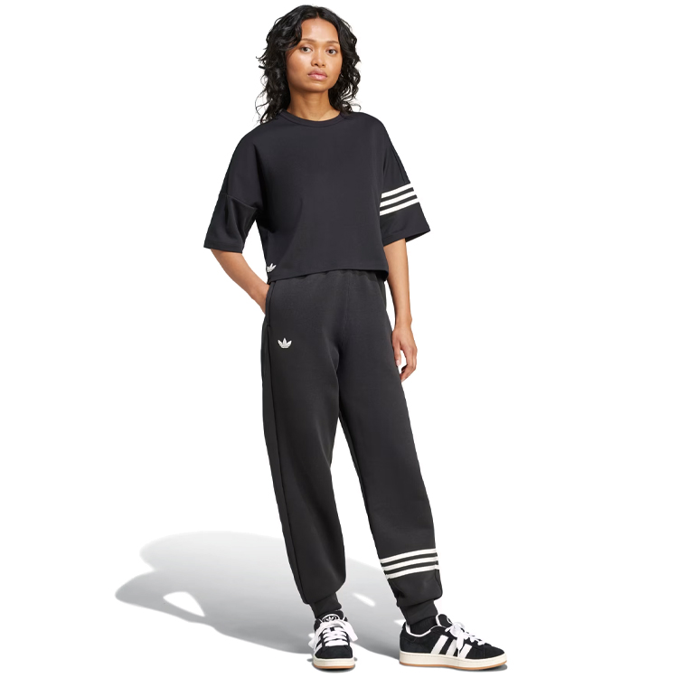 Pantaloni Adidas NEUCL SWTPANT XXS Negru Femei photo 2