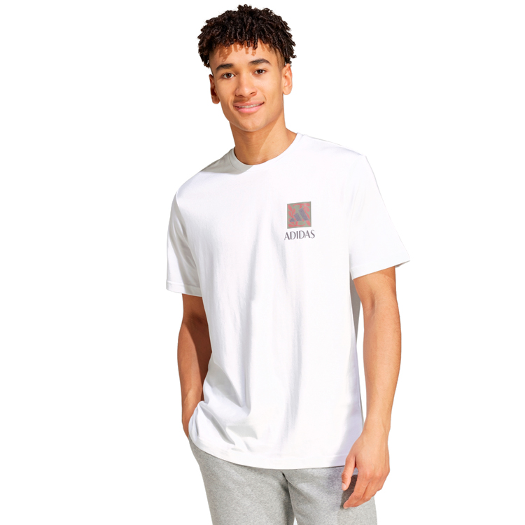 Tricou bărbătesc Adidas M WELLNESS SS T S Alb photo 5