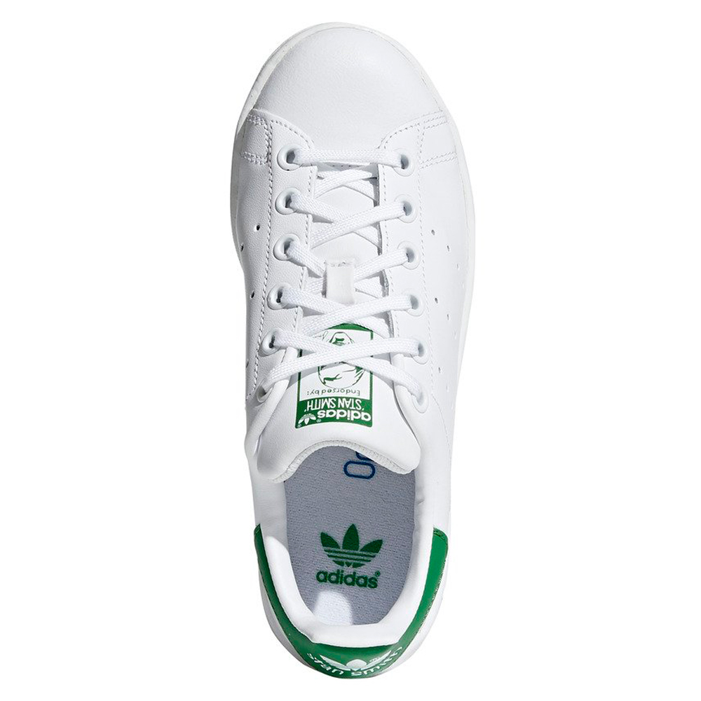 Incaltaminte Sport Adidas STAN SMITH J pt Barbati / / Alb-verde photo 4