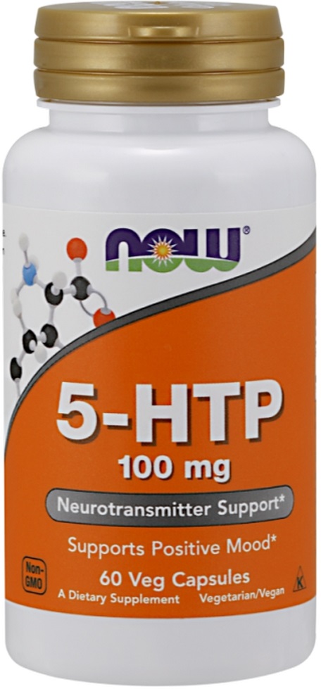 Vitamine Now Foods 5-HTP 100mg 60 VCAPS photo 2