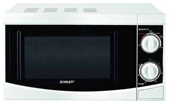 Cuptor cu microunde Scarlett SC-1705 700 W / 17 l / Alb photo 1 Cuptor cu microunde Scarlett SC-1705 700 W / 17 l / Alb photo 1