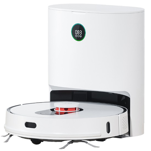 XIAOMI "Roidmi Eve Plus with Smart Base" EU, Robot Vacuum Cleaner with Self Cleaning Function (Base), White, Suction 2700pa, Sweep, Mop, Remote Control, Self Charging, Sealed dust bin design, Working Time: 250m, Maximum area about 250 m2, Barrier height 2 photo 1