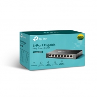Коммутатор TP-LINK TL-SG108E / 8 port / Gigabit / RJ45 / steel case thumbnav 5