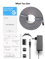 Неоновая световая веревка для столов Neon Rope Light for Desks GOVEE RGBIC LED / 3m / Multicolor / Wi-Fi / Bluetooth thumbnav 3