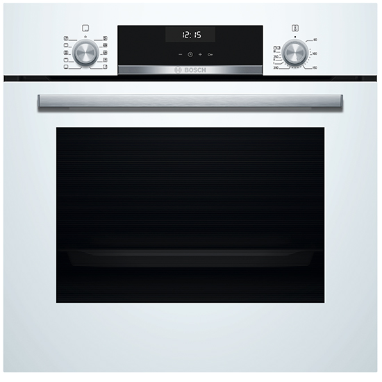 Встраиваемый духовой шкаф Bosch HBJ558YW0Q / 66 л. / A / Белый photo 1