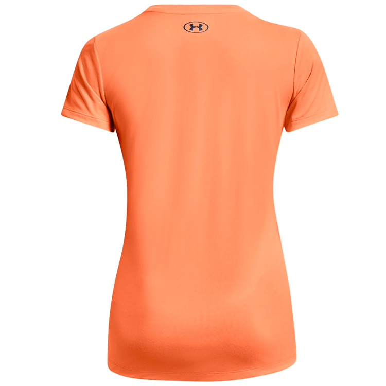 Tricou Under Armour UA Tech Solid Script SSC / Femei / L / Portocaliu photo 2