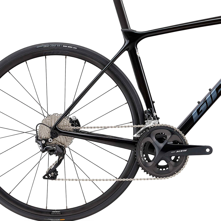 Велосипед шоссейный Giant TCR Advanced 2 Disc­PC Черный M-L photo 4