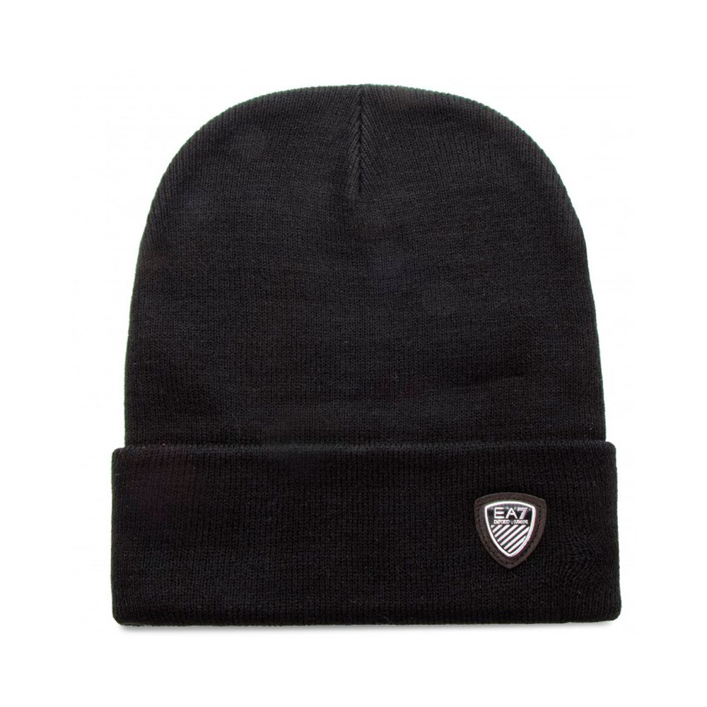 EA7 EMPORIO ARMANI MAGLIERIA BEANIE HAT L Negru photo 1