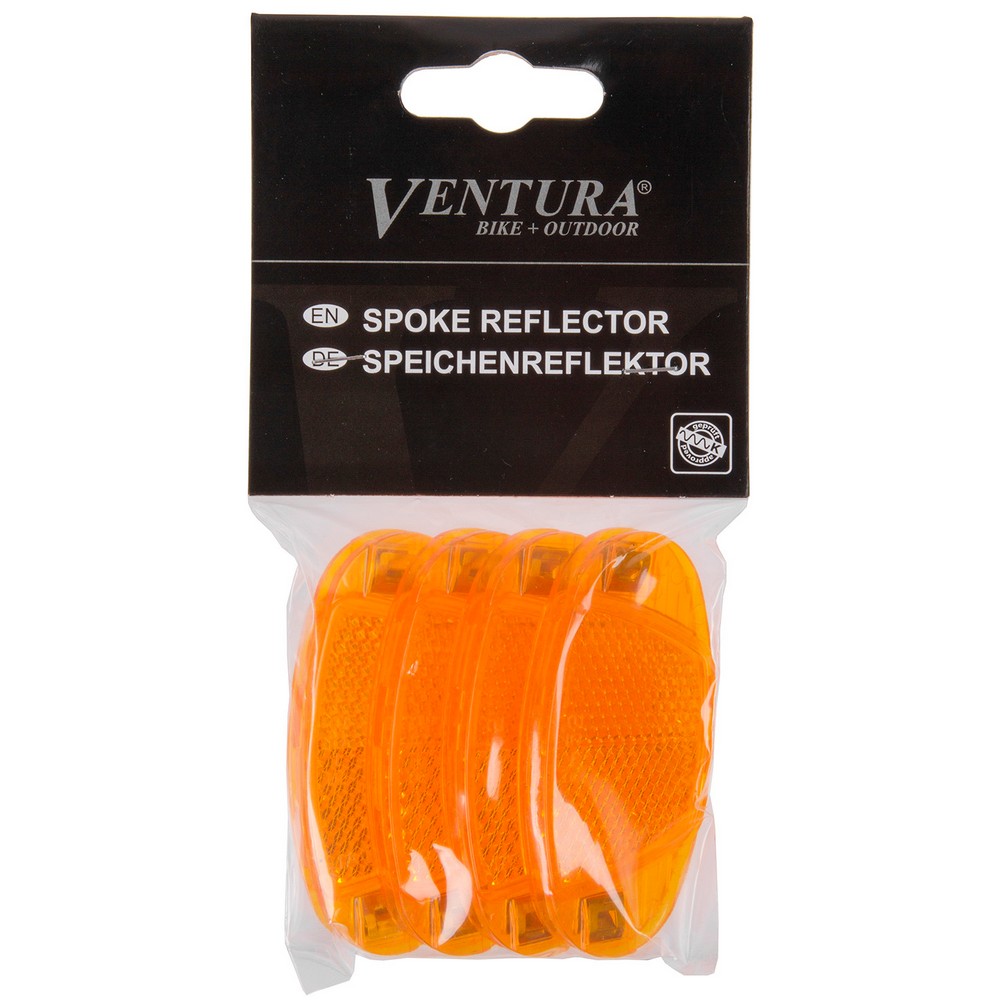 Reflector VENTURA VENTURA Set spoke reflector Negru 466606 photo 2