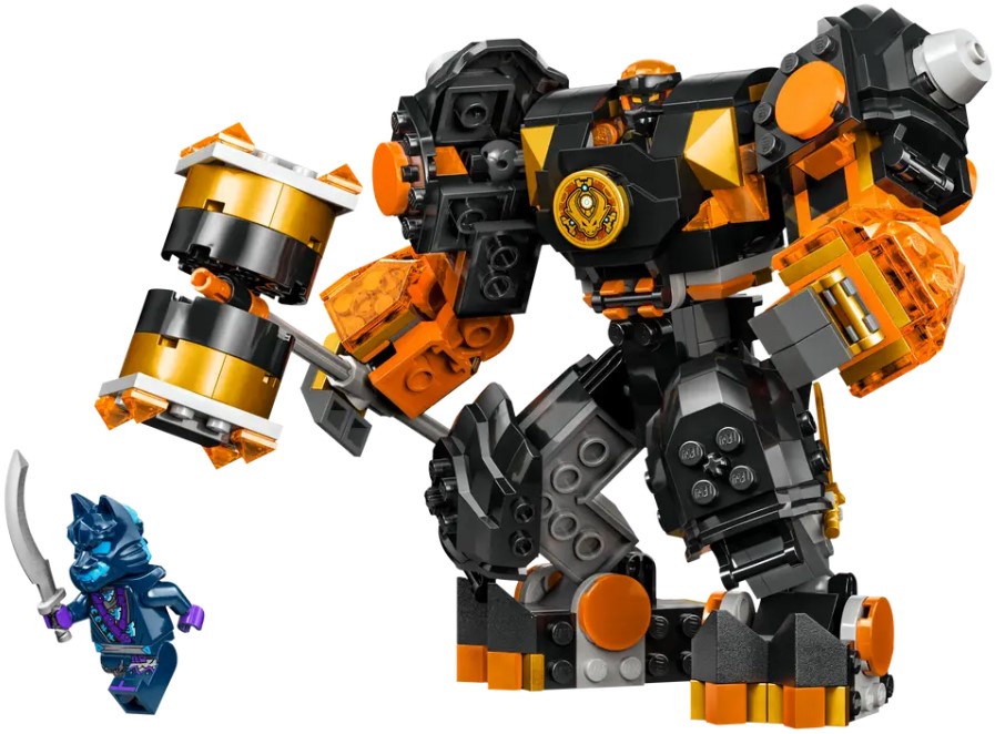 Constructor Lego Ninjago Cole's Elemental Earth Mech 71806 de la 7+ ani photo 2