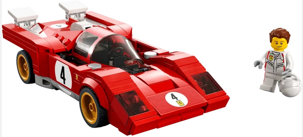 Constructor Lego Speed Champions 1970 Ferrari 512 M 76906 de la 8+ ani photo 2
