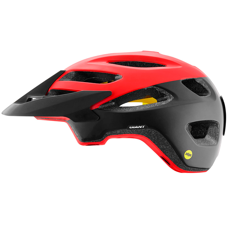 Шлем Giant ROOST MIPS Красный/Черный 800001206 photo 1 Шлем Giant ROOST MIPS Красный/Черный 800001206 photo 1