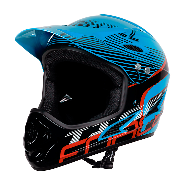 Casca de bicicleta Force TIGER downhill Negru-red-alb 902106 photo 1 Casca de bicicleta Force TIGER downhill Negru-red-alb 902106 photo 1