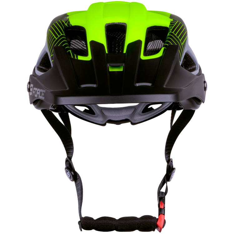 Casca de bicicleta Force AVES MTB Galben-negru 90299906 photo 3